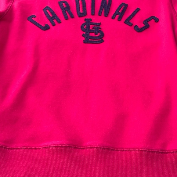’47 Brand Women’s Red St. Louis Cardinals Sweatshirt Size M - Picture 3 of 15